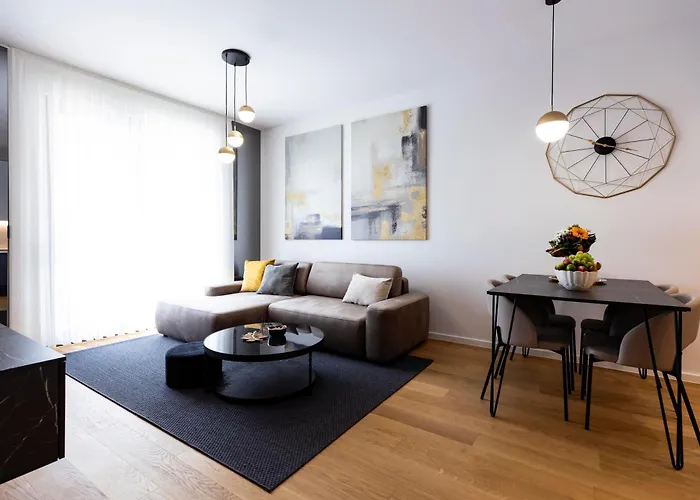 Maksimir Whisper, Lux 1Bdr Apt, Free Parking